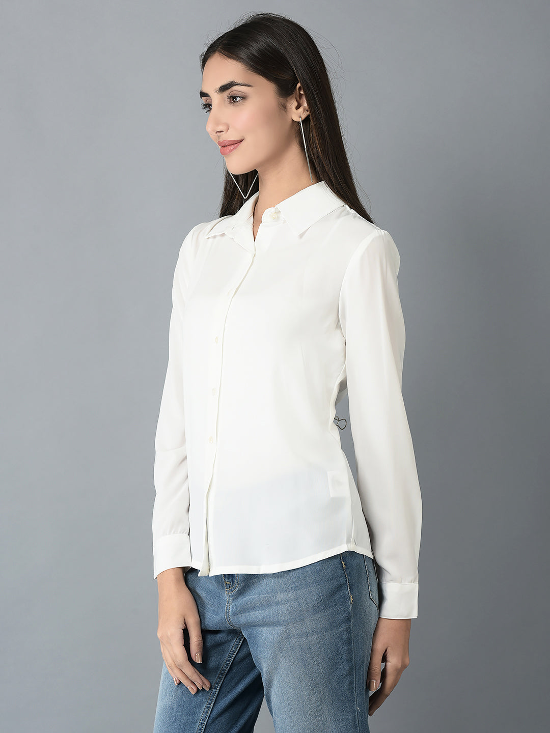 Copy of Copy of Canoe Women Drop Shoulder Sustainable Casual Shirt