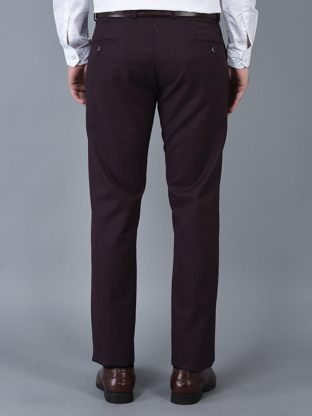 CANOE MEN Formal Trouser Button Closer Two Front Pocket