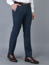Load image into Gallery viewer, CANOE MEN Formal Trouser  Blue Color
