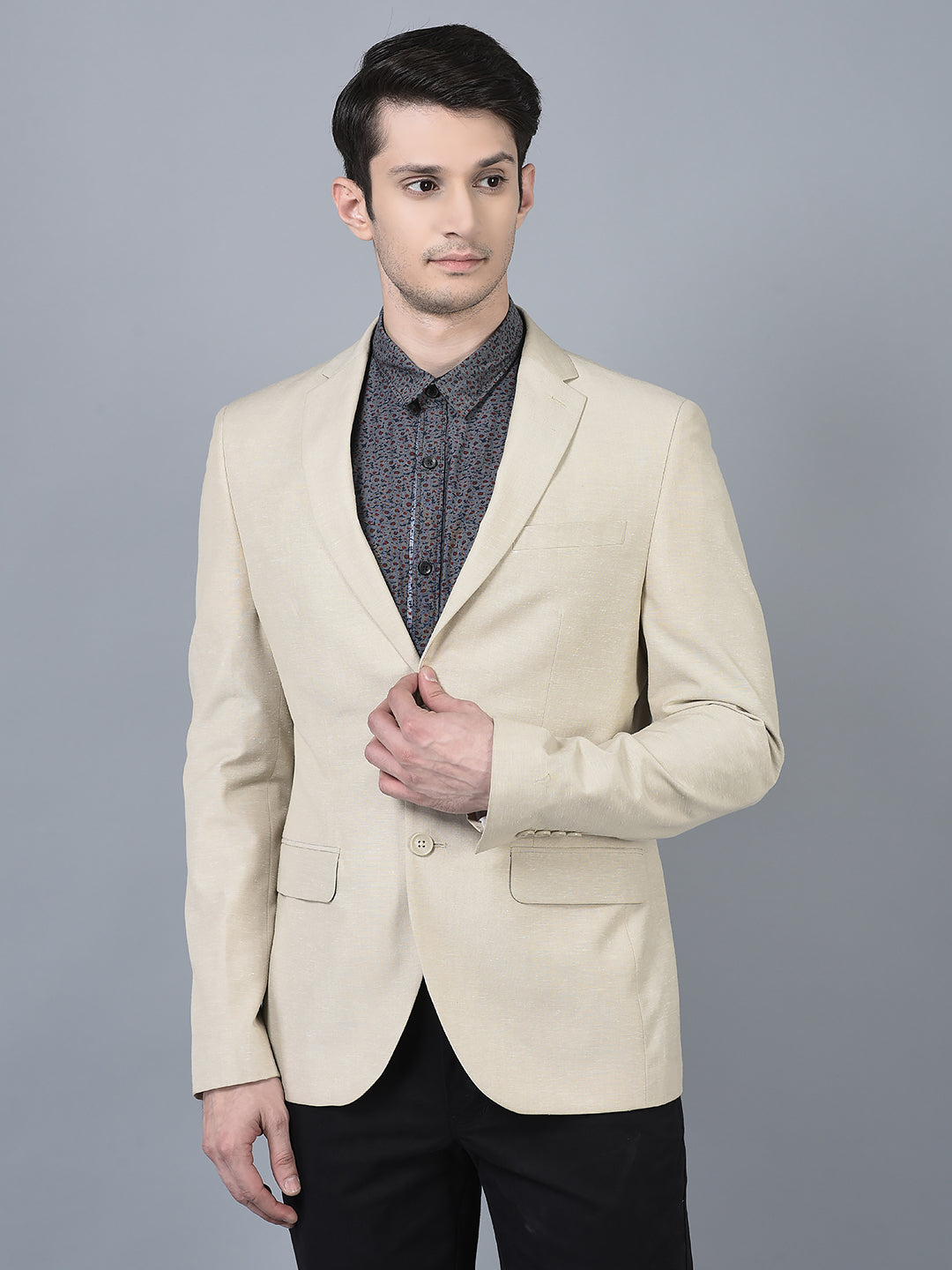 CANOE MEN Casual Jacket  Beige Color