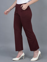 Load image into Gallery viewer, Canoe Women Elasticated Waistband Front Two Pocket Ankle Length

