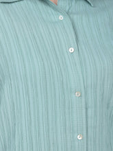 Load image into Gallery viewer, Canoe Women Shirt Collar Full Button Placket
