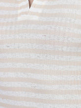 Load image into Gallery viewer, Canoe Women Stripe Pattern Short Sleeve T-Shirt
