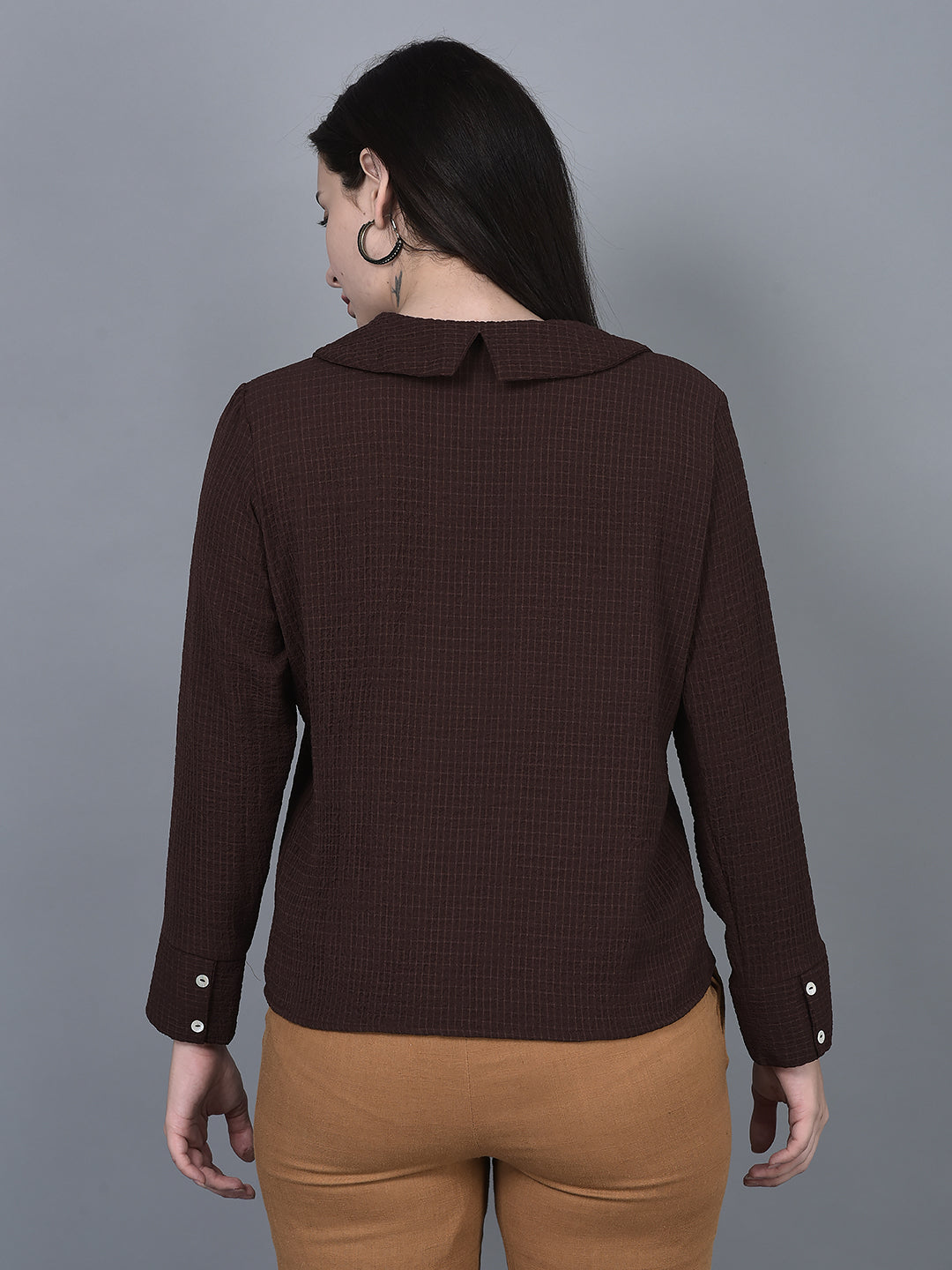 CANOE WOMEN Top  Brown Color