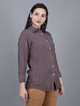 Load image into Gallery viewer, Copy of Canoe Women Shirt Collar Full Button Placket

