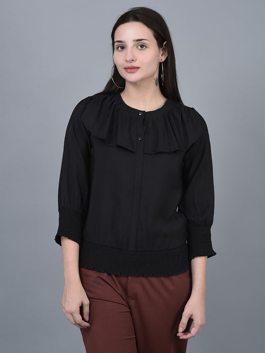 CANOE WOMEN Top  Black Color