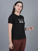 Load image into Gallery viewer, Canoe Women Short Sleeve Round Neck Print Pattern T-Shirt
