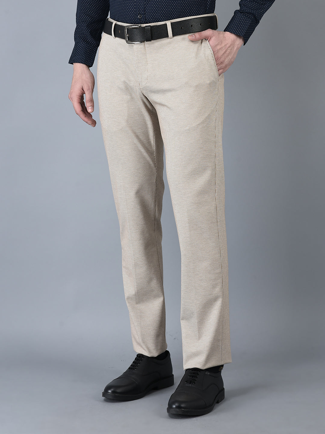 CANOE MEN Formal Trouser Belt Loop And Two Back Pocket