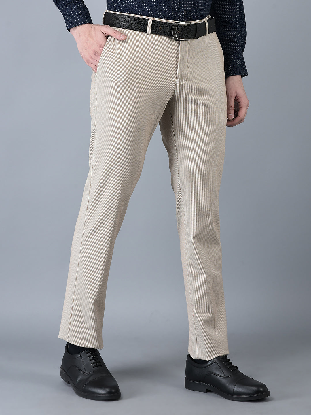 CANOE MEN Formal Trouser Belt Loop And Two Back Pocket