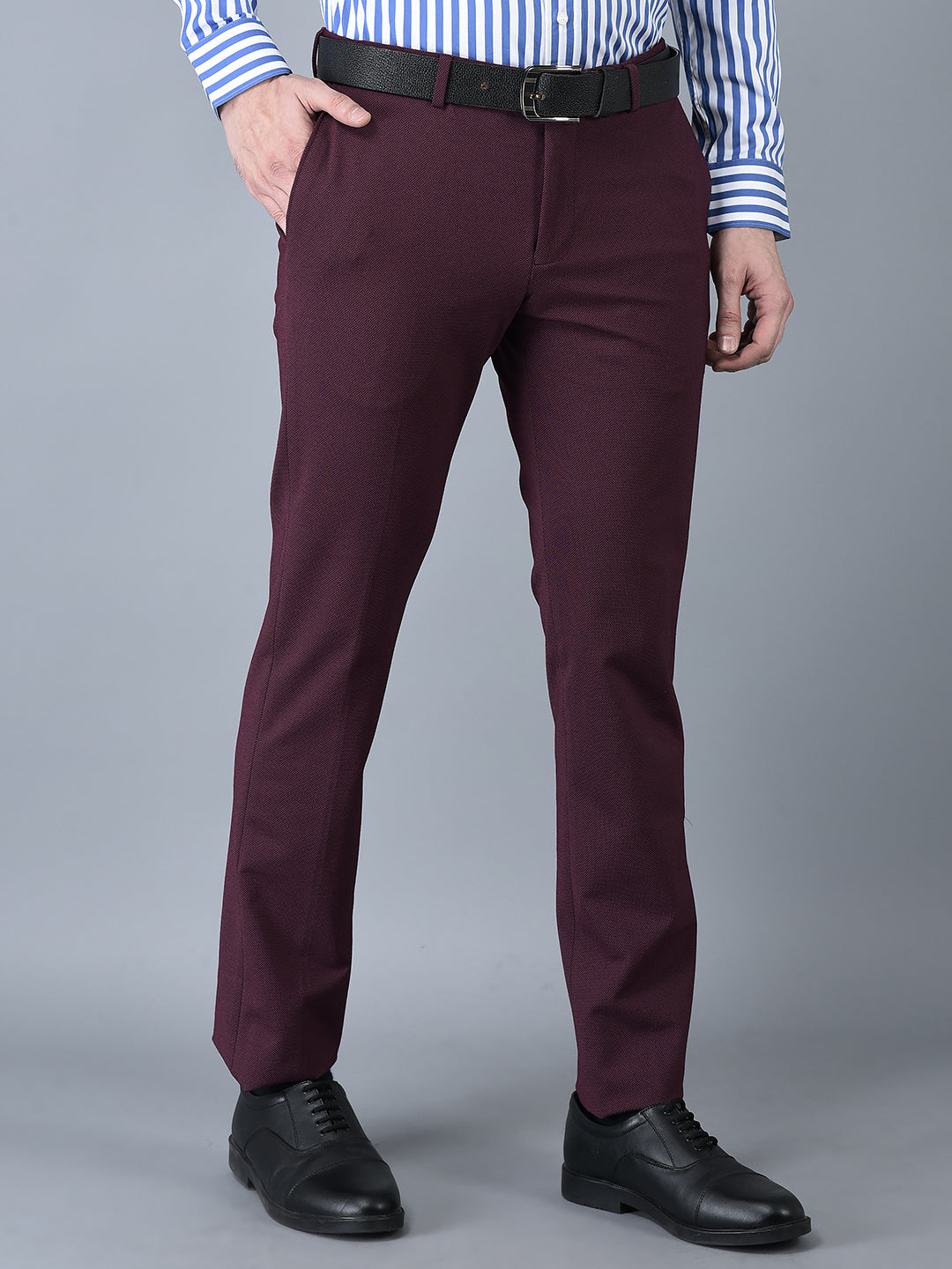 CANOE MEN Formal Trouser  Two Front Pocket And Two Back Pocket