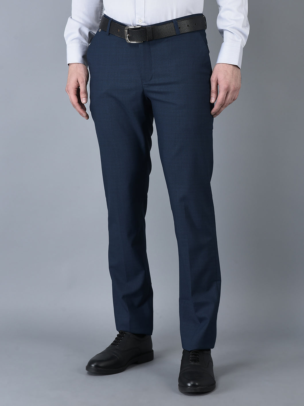 CANOE MEN Formal Trouser  BLUE Color