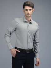 Load image into Gallery viewer, CANOE MEN Formal Shirt Grey Color Cotton Fabric Button Closure
