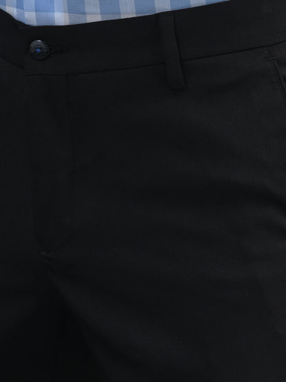 Canoe Men Regular Length Solid Pattern Button Closure Formal Trouser