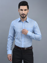 Load image into Gallery viewer, Canoe Men Spread Collar Long Sleeve Length Tailored Fit Formal Shirt
