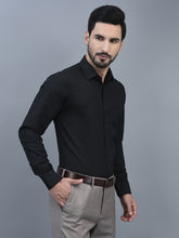 Load image into Gallery viewer, Canoe Men Spread Collar Long Sleeve Length Tailored Fit Formal Shirt
