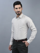 Load image into Gallery viewer, Canoe Men Spread Collar Long Sleeve Length Tailored Fit Formal Shirt
