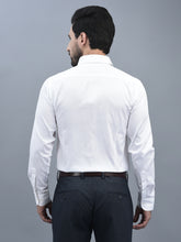 Load image into Gallery viewer, Canoe Men Spread Collar Long Sleeve Length Tailored Fit Formal Shirt
