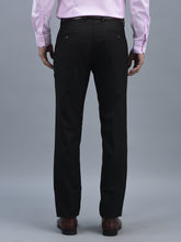 Load image into Gallery viewer, Canoe Men Regular Length Solid Pattern Button Closure Formal Trouser
