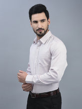 Load image into Gallery viewer, Canoe Men Spread Collar Long Sleeve Length Tailored Fit Formal Shirt
