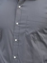 Load image into Gallery viewer, Canoe Men Spread Collar Long Sleeve Length Tailored Fit Formal Shirt
