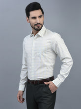 Load image into Gallery viewer, Canoe Men Spread Collar Long Sleeve Length Tailored Fit Formal Shirt
