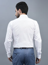 Load image into Gallery viewer, Canoe Men Spread Collar Long Sleeve Length Tailored Fit Formal Shirt
