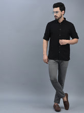 Load image into Gallery viewer, Canoe Men Long Sleeve Button Down Collar Casual Shirt
