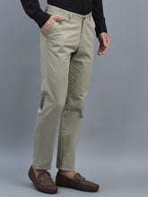 Load image into Gallery viewer, Canoe Men Smart Fit Mid-Rise Button Closure Casual Trouser
