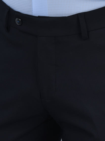 Canoe Men Regular Length Solid Pattern Button Closure Formal Trouser