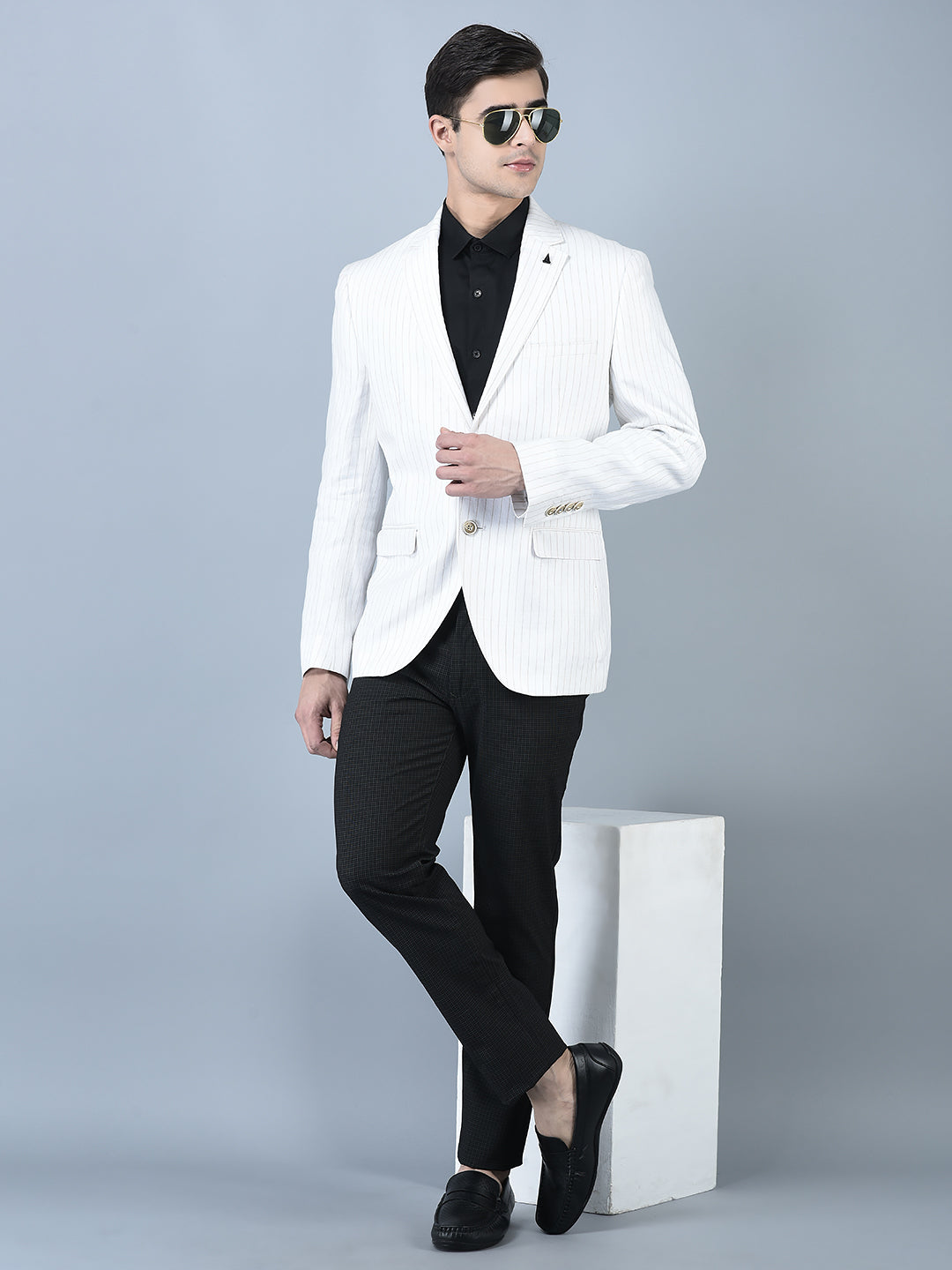 CANOE MEN Casual Jacket Off White Color