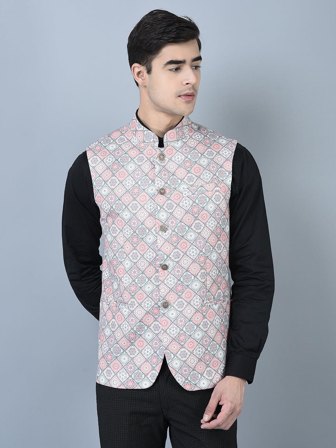 CANOE MEN Casual Waistcoat  Multi Color