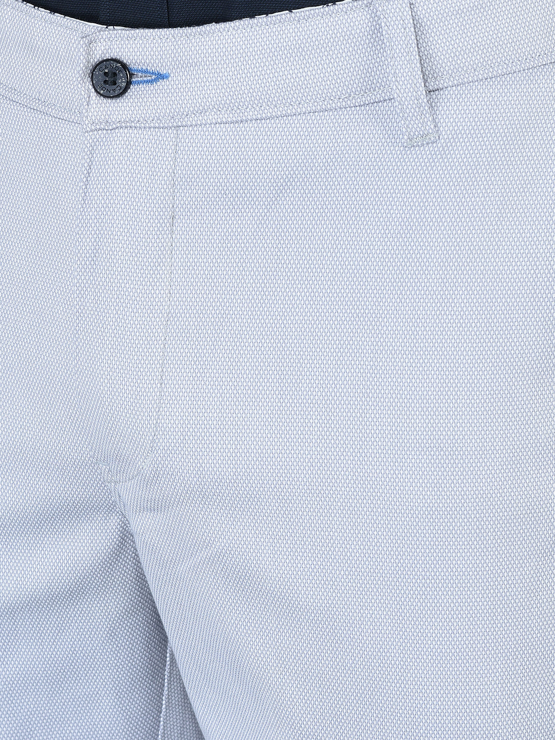 Canoe Men Casual Cotton Fabric Button Closure Self Design