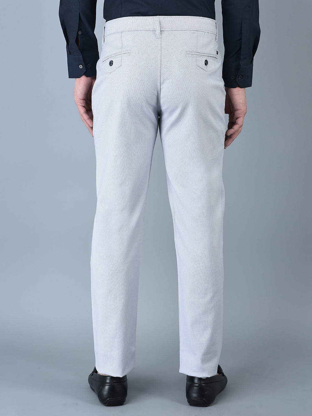 Canoe Men Casual Cotton Fabric Button Closure Self Design