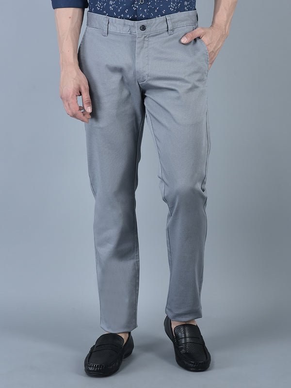 Canoe Men Casual  Beige Color Cotton Fabric Button Closure Self Design