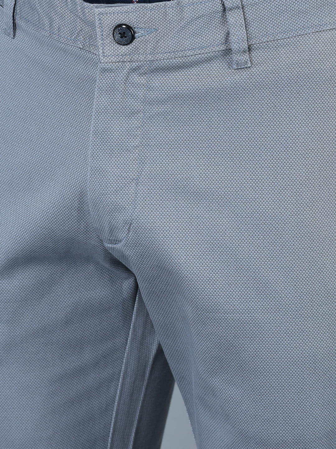 Canoe Men Casual  Beige Color Cotton Fabric Button Closure Self Design