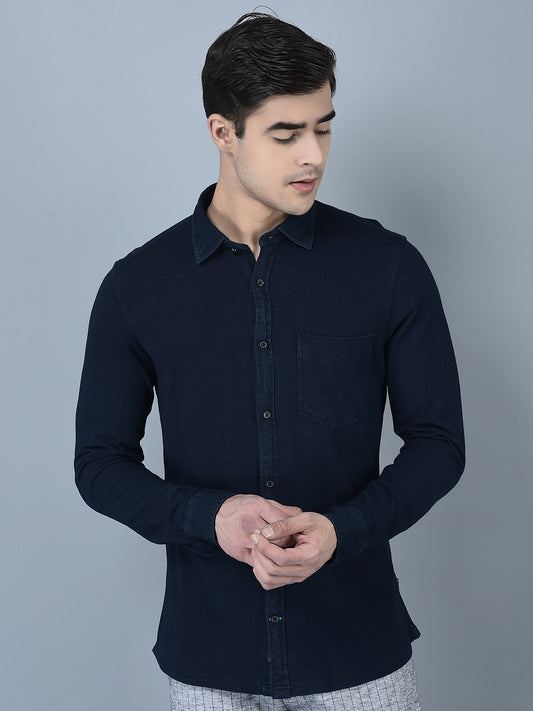 CANOE MEN Urban Shirt  NAVY Color