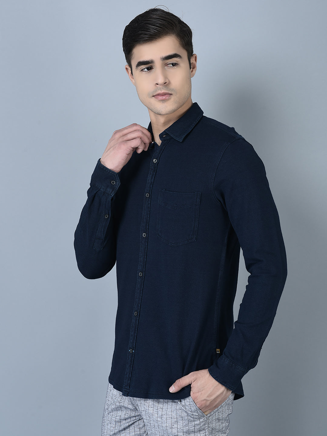 CANOE MEN Urban Shirt  NAVY Color