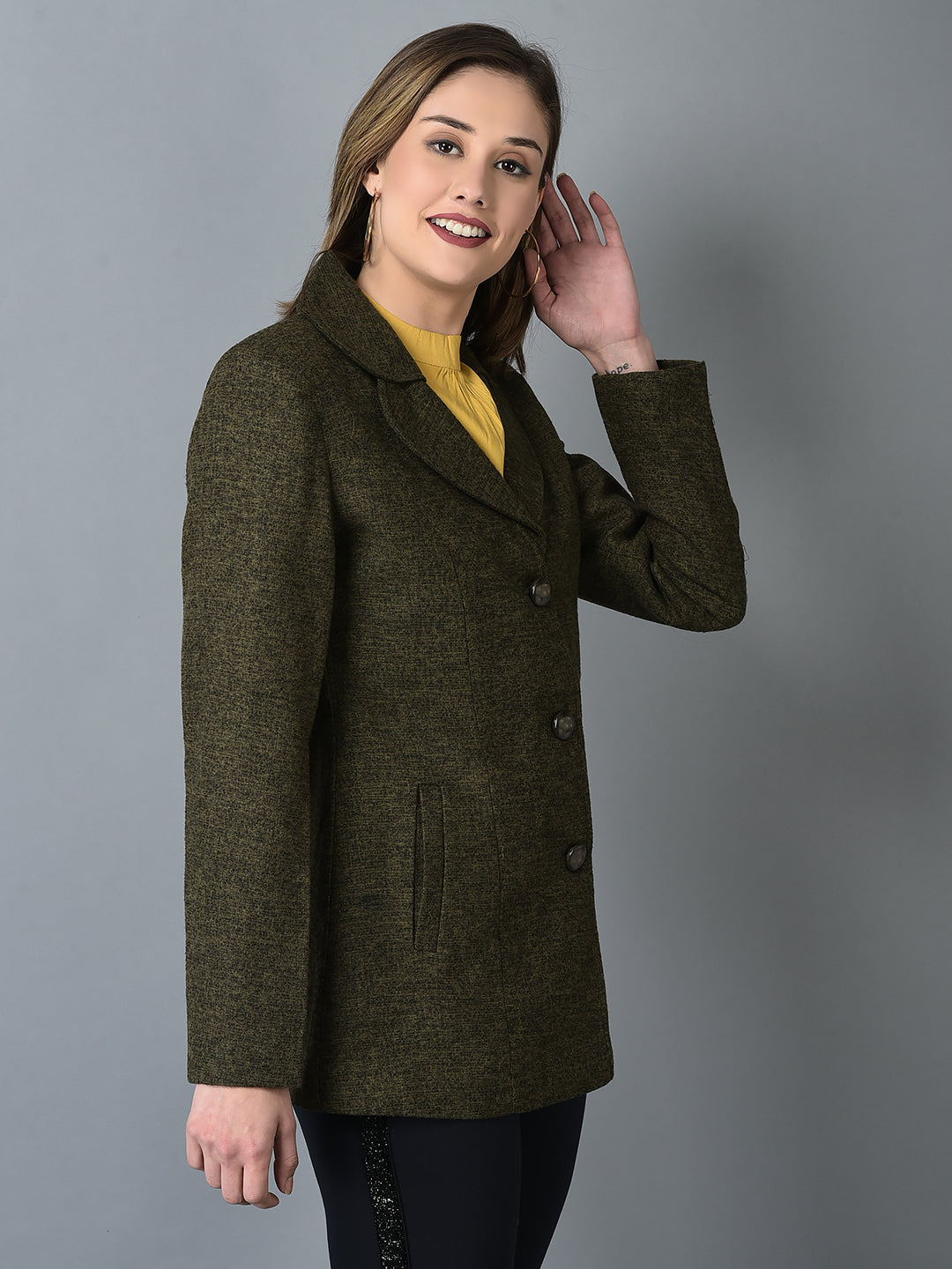 Canoe Women Full Coverage Long Sleeves Trench