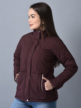 Load image into Gallery viewer, Copy of Canoe Women Mock Collar Bomber Jacket
