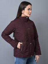 Load image into Gallery viewer, Copy of Canoe Women Mock Collar Bomber Jacket
