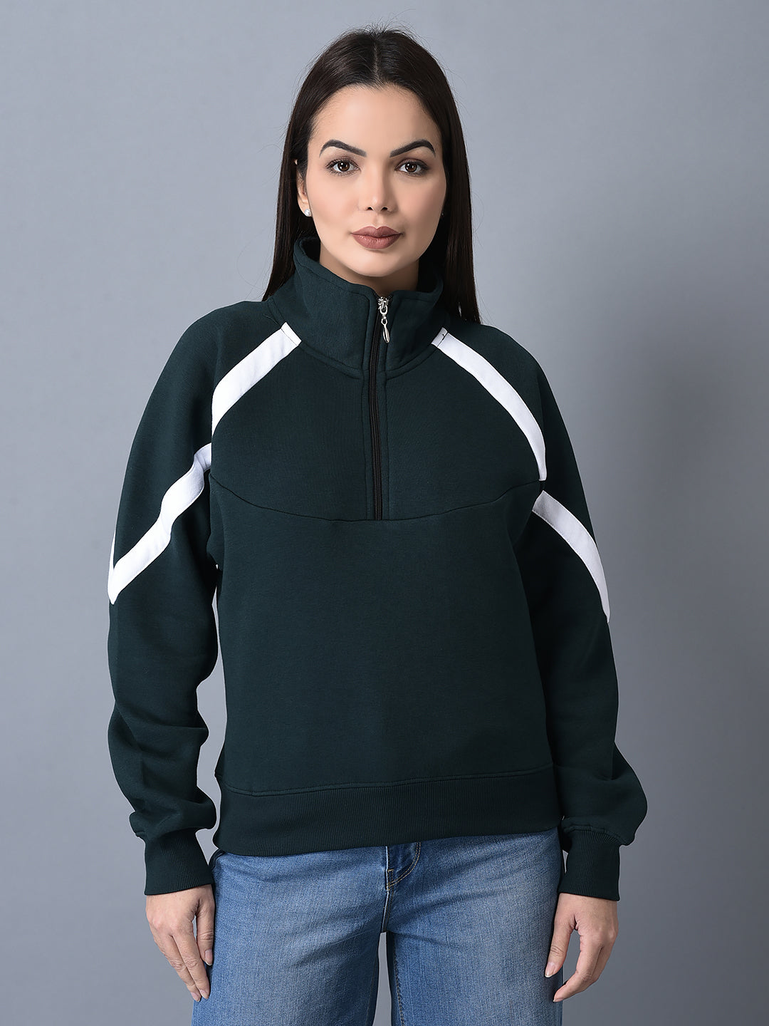 Canoe Women Super Warm Cropped Pullover Sweatshirt