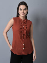 Load image into Gallery viewer, Canoe Women Full Button Placket Shirt
