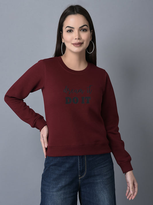 Canoe Women Long Sleeves Sweatshirt