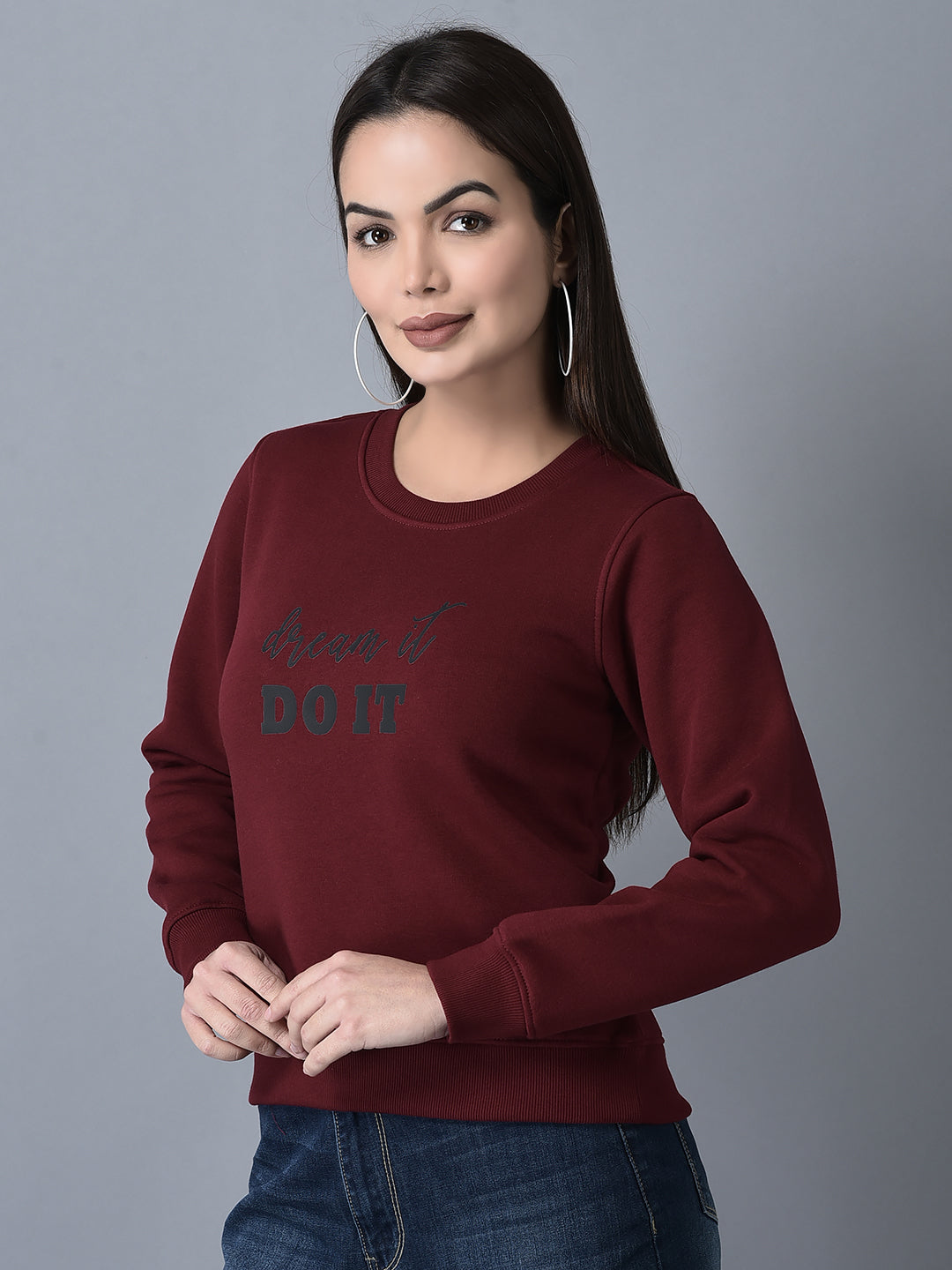 Canoe Women Long Sleeves Sweatshirt