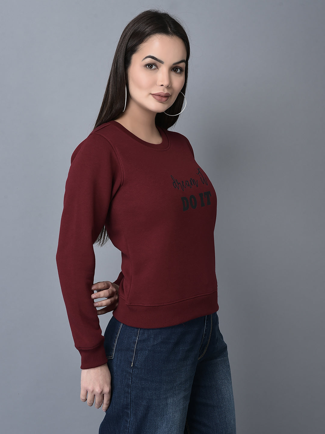 Canoe Women Long Sleeves Sweatshirt