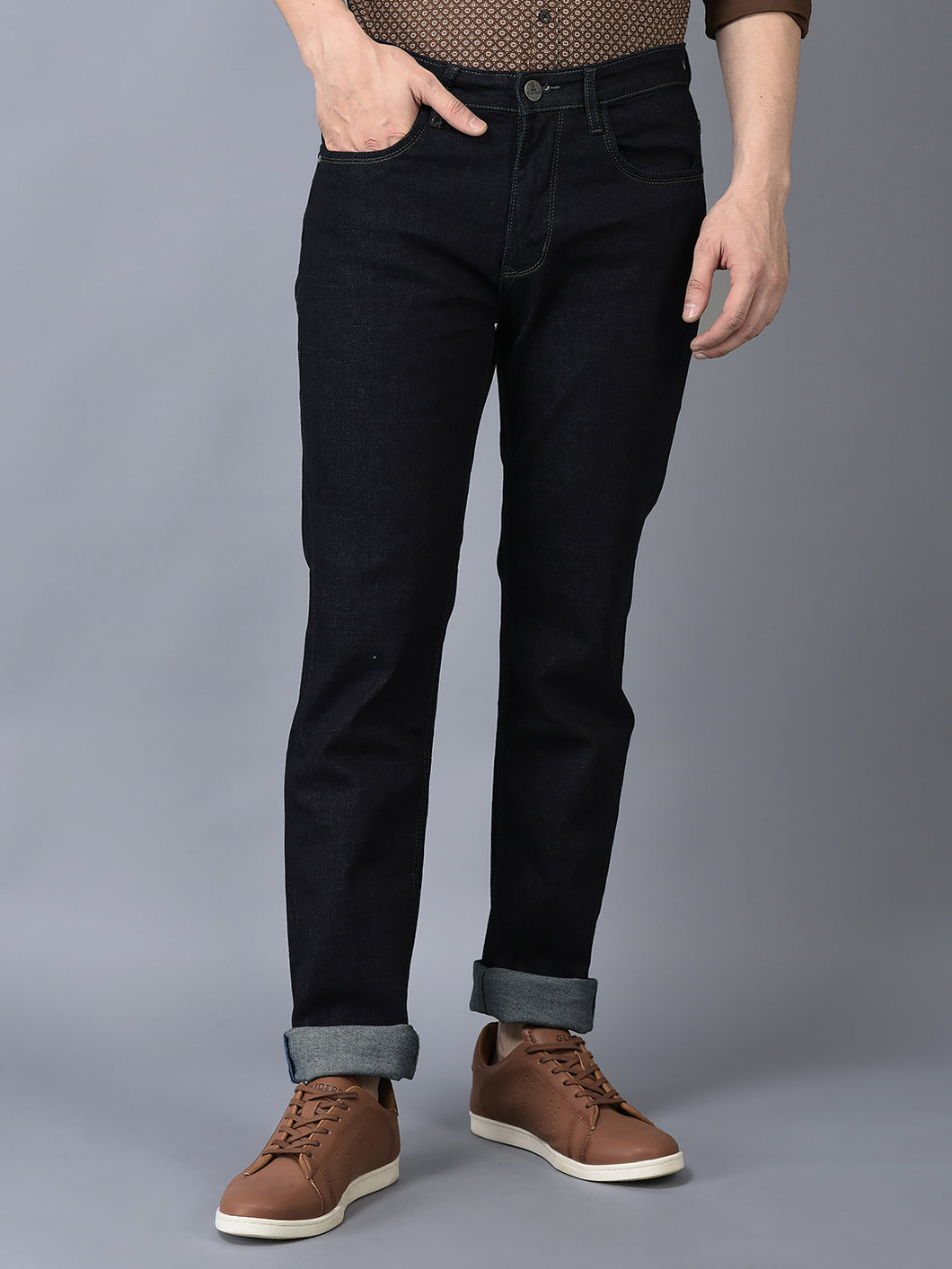 CANOE MEN Denim Trouser  DENIM BLUE Color