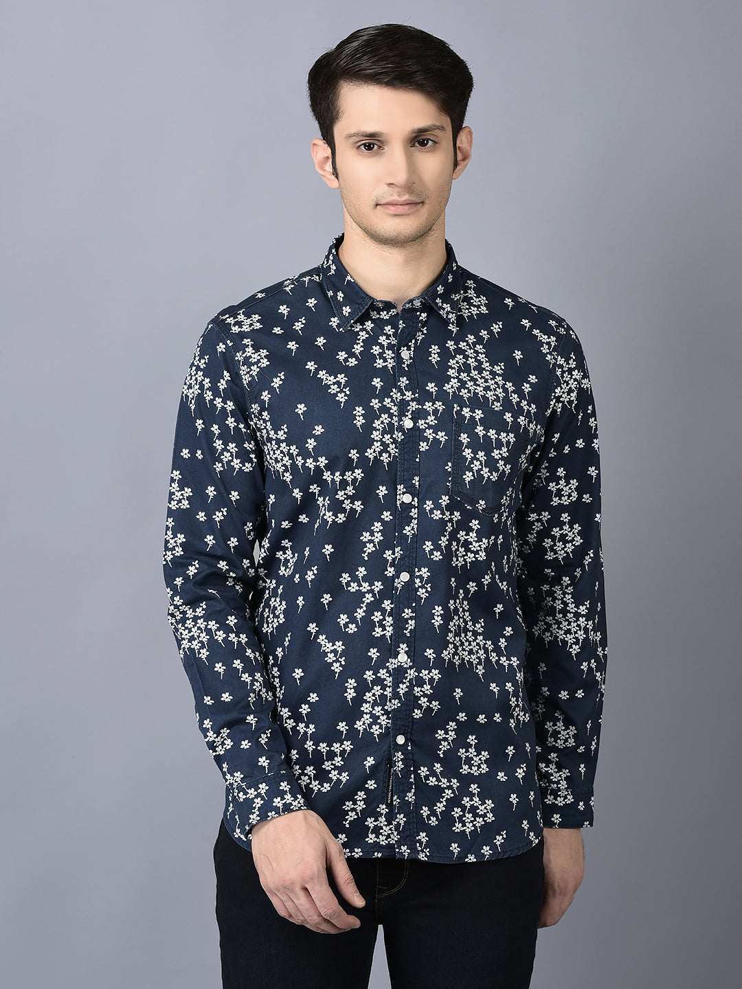 CANOE MEN Urban Shirt  NAVY Color