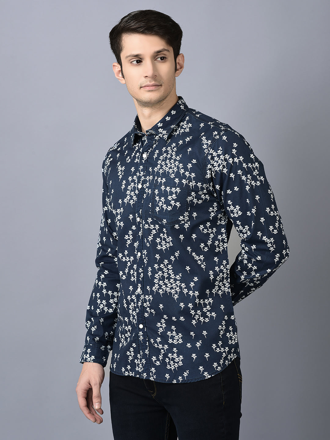 CANOE MEN Urban Shirt  NAVY Color