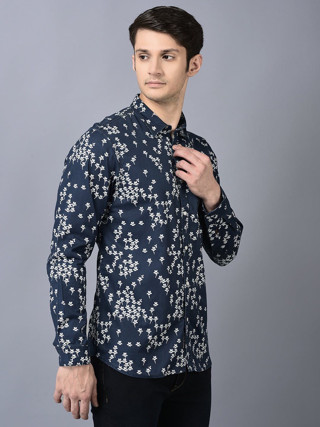 CANOE MEN Urban Shirt  NAVY Color