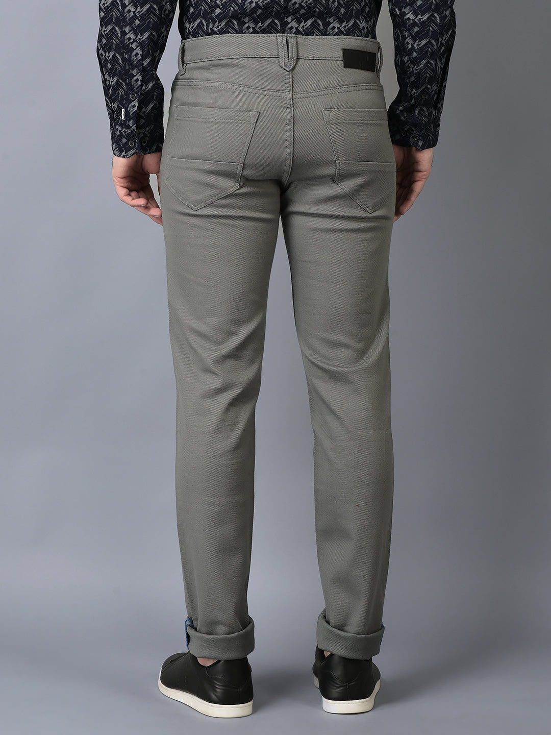 Canoe Men Casual Cotton Fabric Button Closure Faded